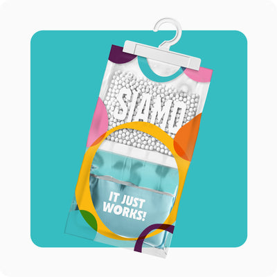 SIAMO DRYBAG 5-Pack Moisture Absorber Bags 120g