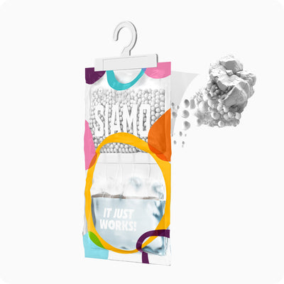 SIAMO DRYBAG 10-Pack Moisture Absorber Bags 120g