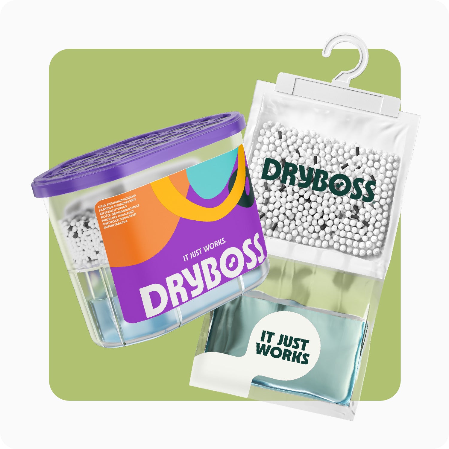 Pack Duo 10 Cajas + 10 Bolsas Deshumidificadoras Antihumedad