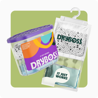 Pack Duo 10 Cajas + 10 Bolsas Deshumidificadoras Antihumedad