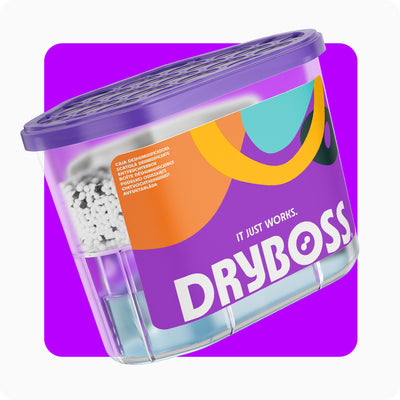 DRYBOX 10-Pack Moisture Absorber Boxes 500ml