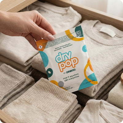 DRYPOP Pack x 18 Moisture Absorber Sachets