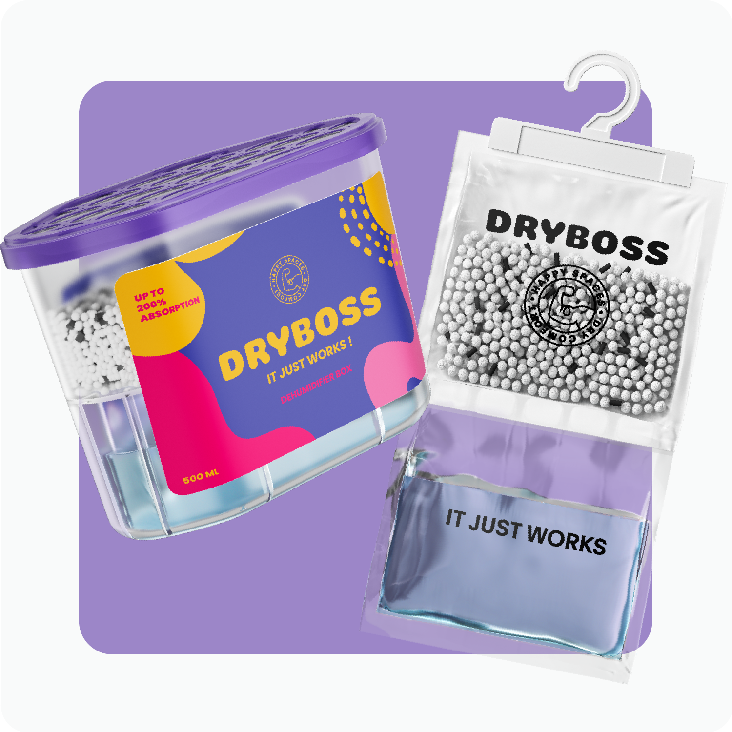 Pack Duo 10 Cajas + 10 Bolsas Deshumidificadoras Antihumedad